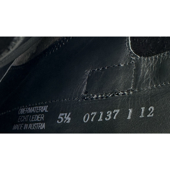 Paul Green Dallas Black Nubuck Bootie Distressed US8/UK5.5 Dual Zipper New $450 - Picture 12 of 14